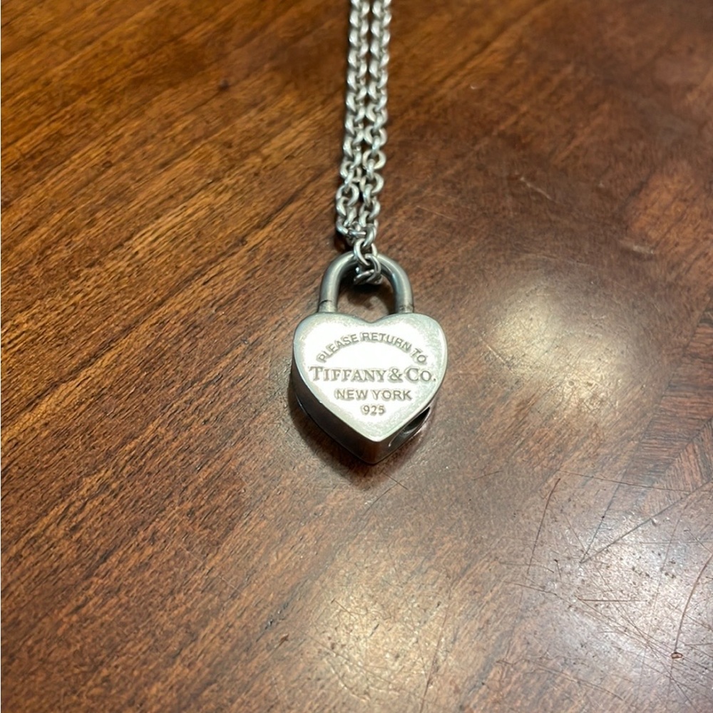 Tiffany & Co Lock Pendant Necklace